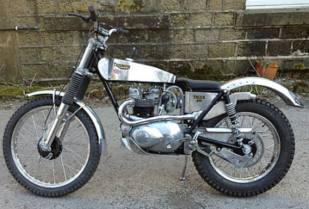 The Ultimate Triumph Twin 400cc Classic Trials Bike Vintage Pre 65 ...